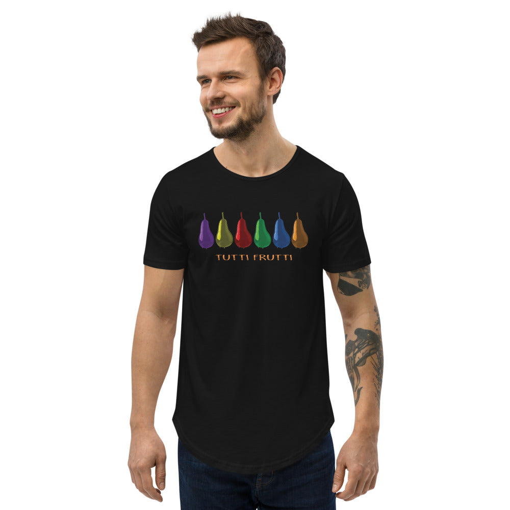 Tutti Frutti Men's Curved Hem T-Shirt