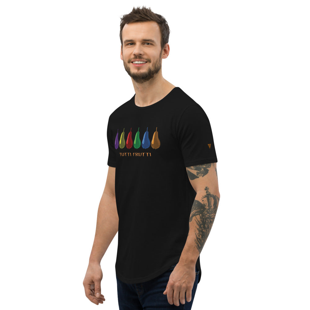 Tutti Frutti Men's Curved Hem T-Shirt