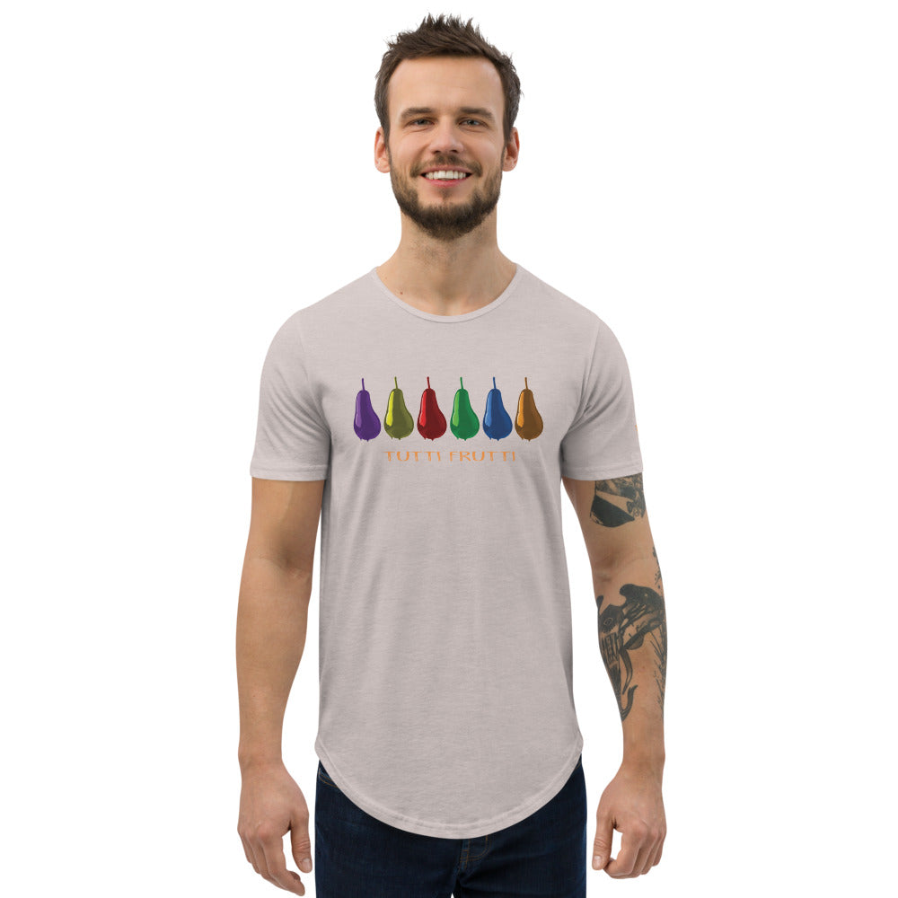 Tutti Frutti Men's Curved Hem T-Shirt