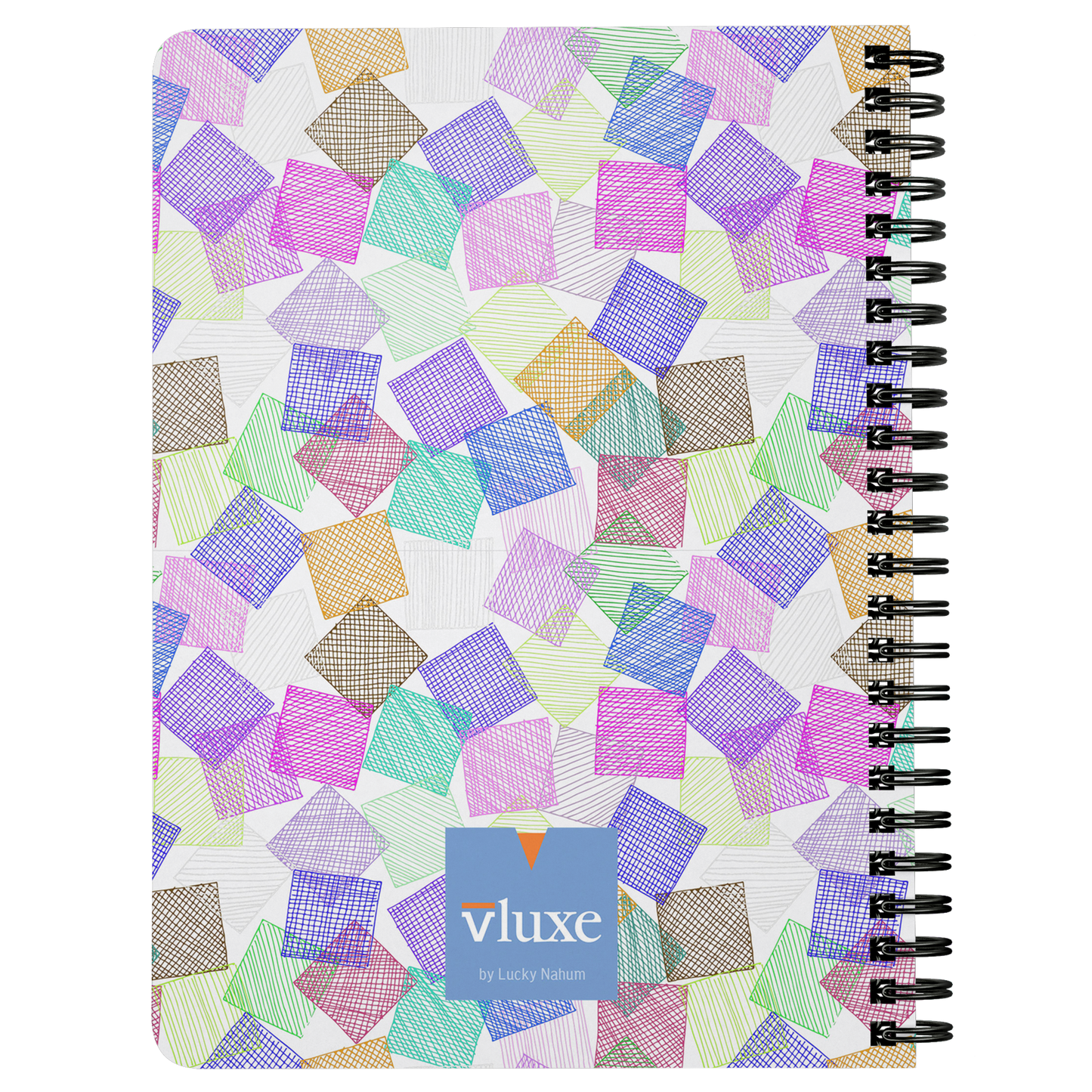 Boxes Spiral Notebook