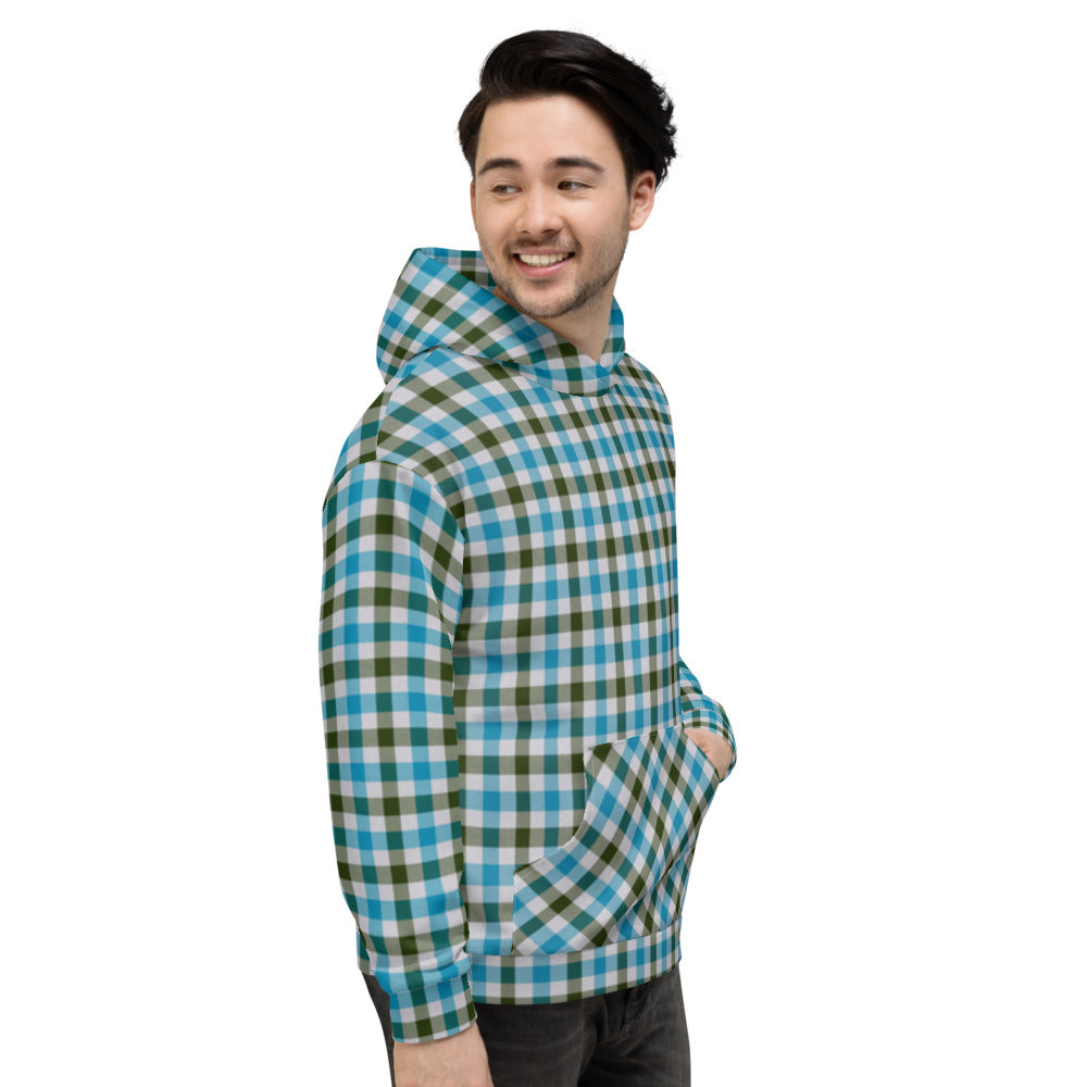 Newport Aqua Olive Unisex Hoodie