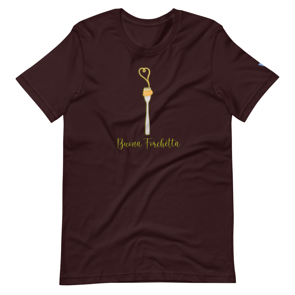 Buona Forchetta Short-Sleeve Unisex T-Shirt from Vluxe by Lucky Nahum