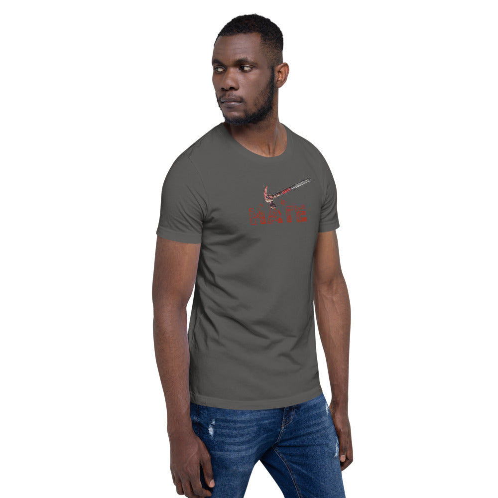Smash Hate Short-Sleeve Unisex T-Shirt