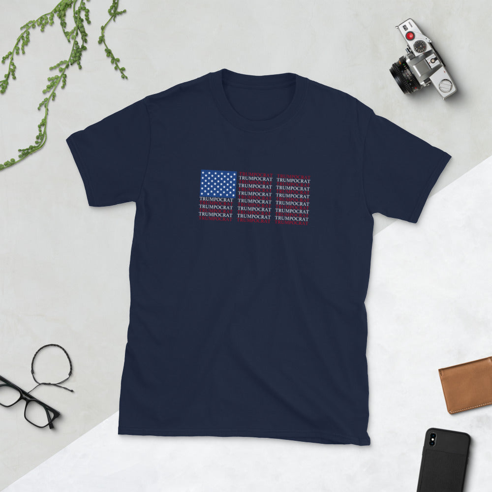 TRUMPOCRAT TEE Short-Sleeve Unisex T-Shirt