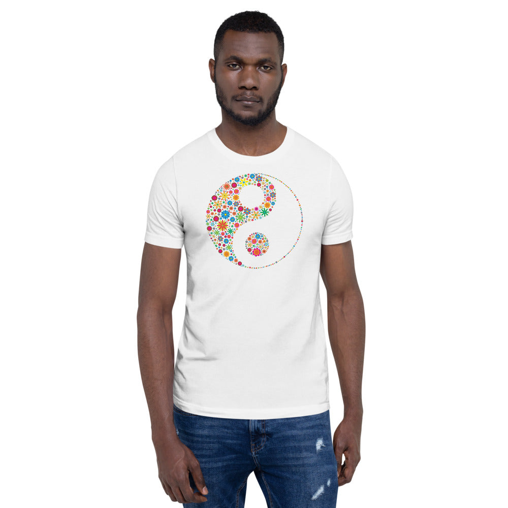 Flower Power Short-Sleeve Unisex T-Shirt