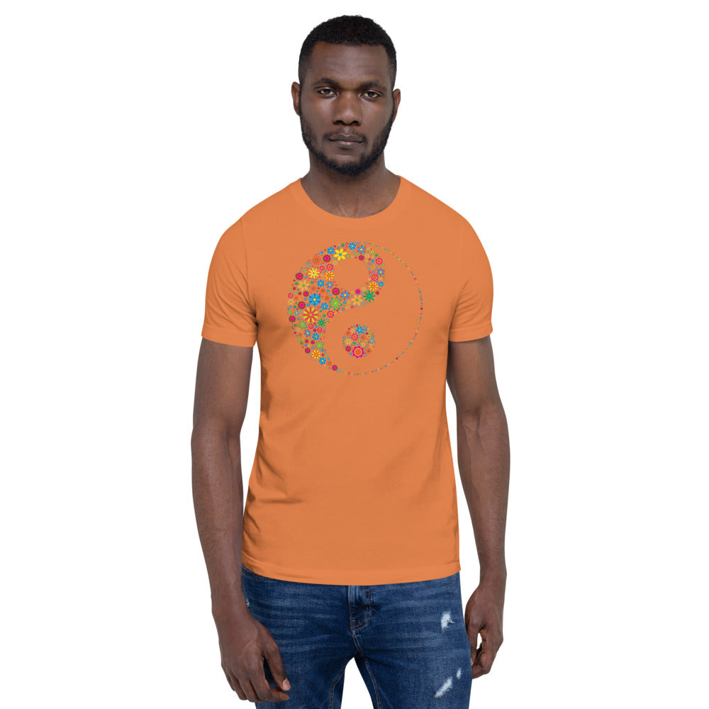Flower Power Short-Sleeve Unisex T-Shirt