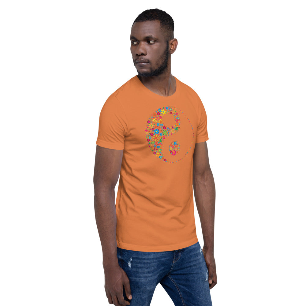 Flower Power Short-Sleeve Unisex T-Shirt
