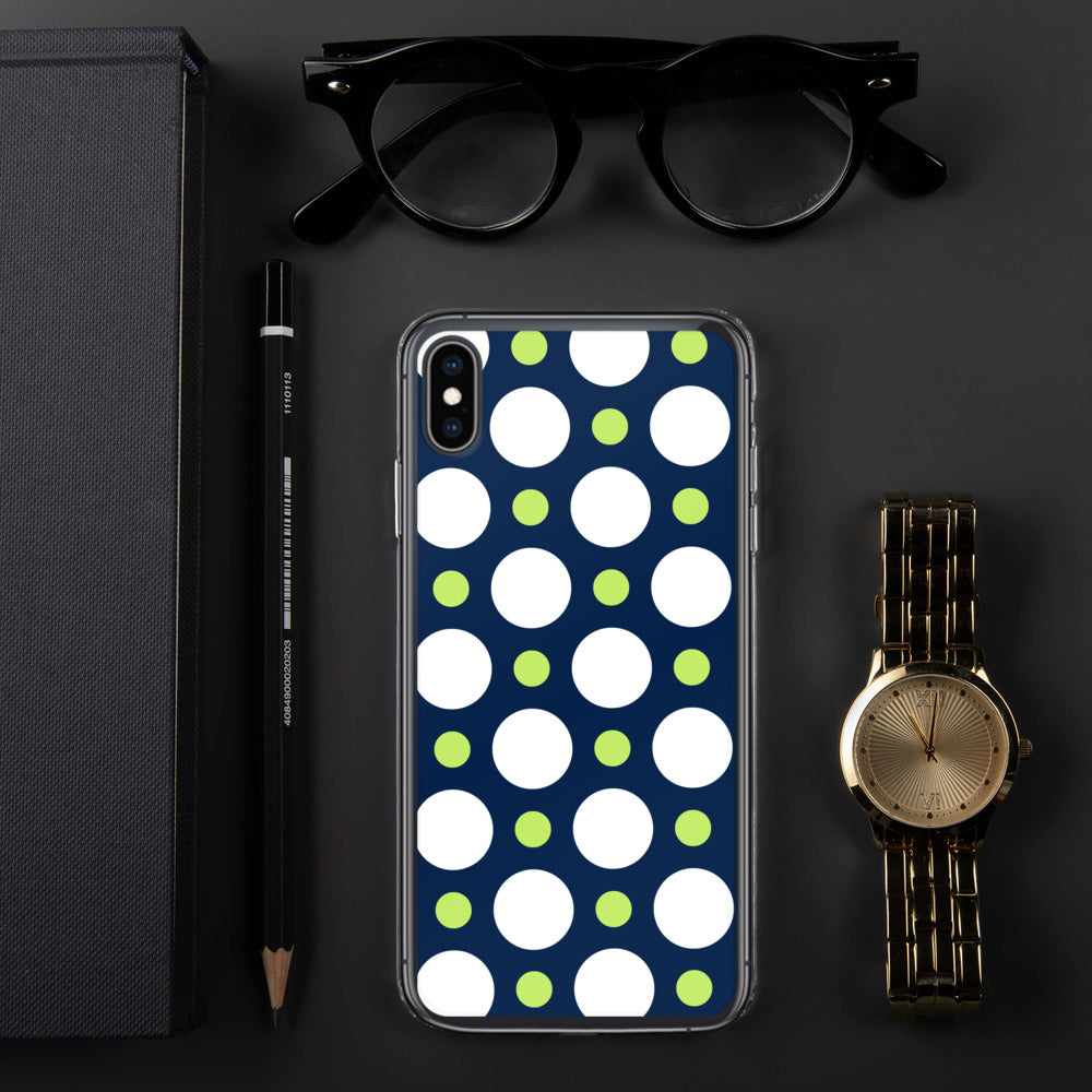 DaDOT .003 iPhone Case Navy/Lime