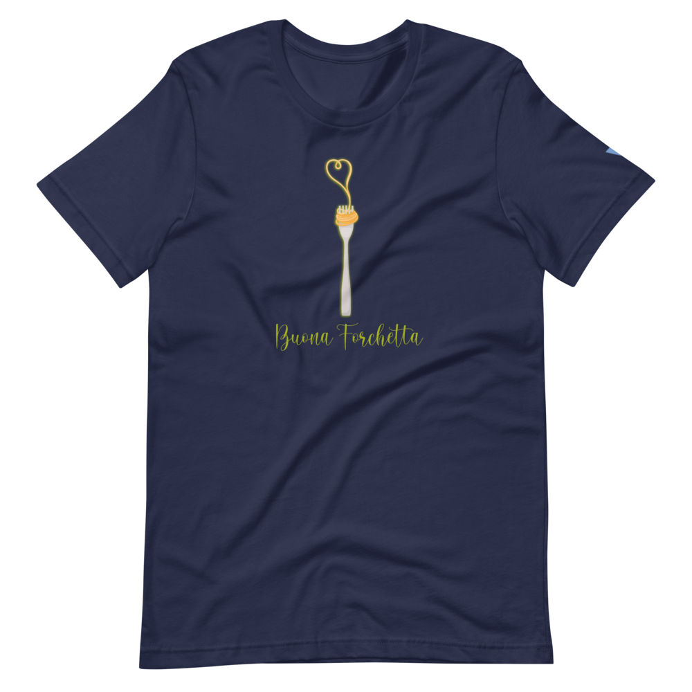 Buona Forchetta Short-Sleeve Unisex T-Shirt from Vluxe by Lucky Nahum