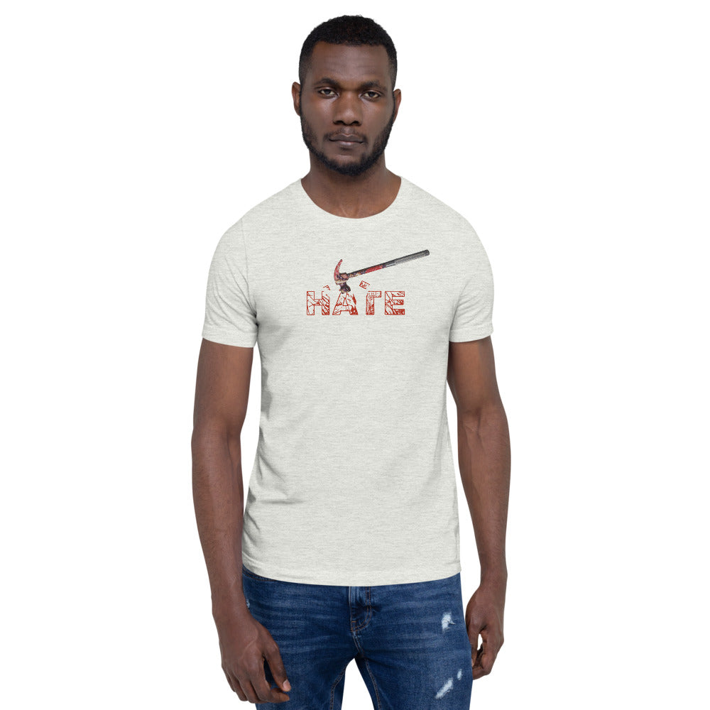 Smash Hate Short-Sleeve Unisex T-Shirt