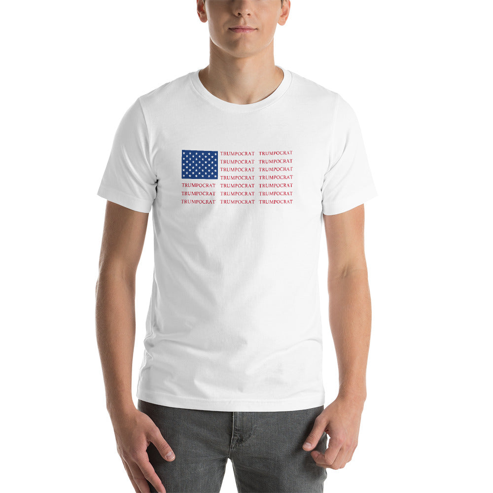 TRUMPOCRAT TEE 01 Short-Sleeve Unisex T-Shirt