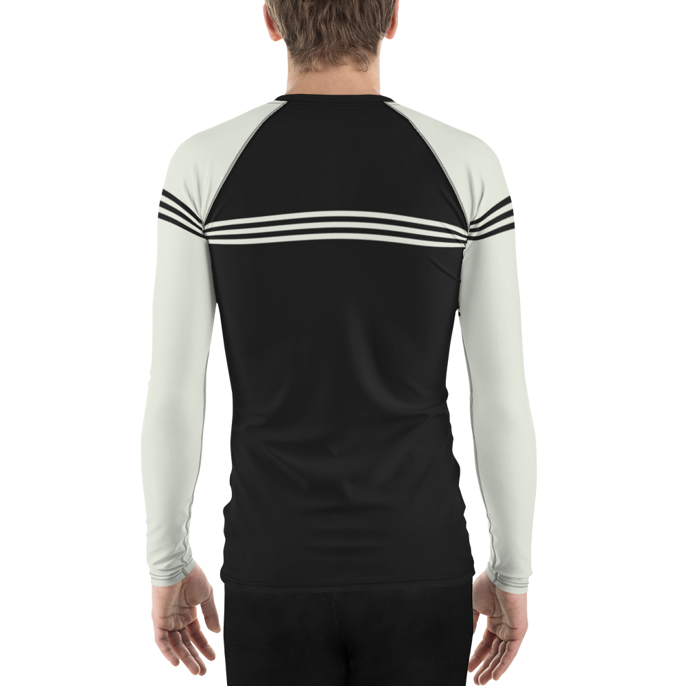 Trio VLK906B Men's Long Sleeve Rash Guard
