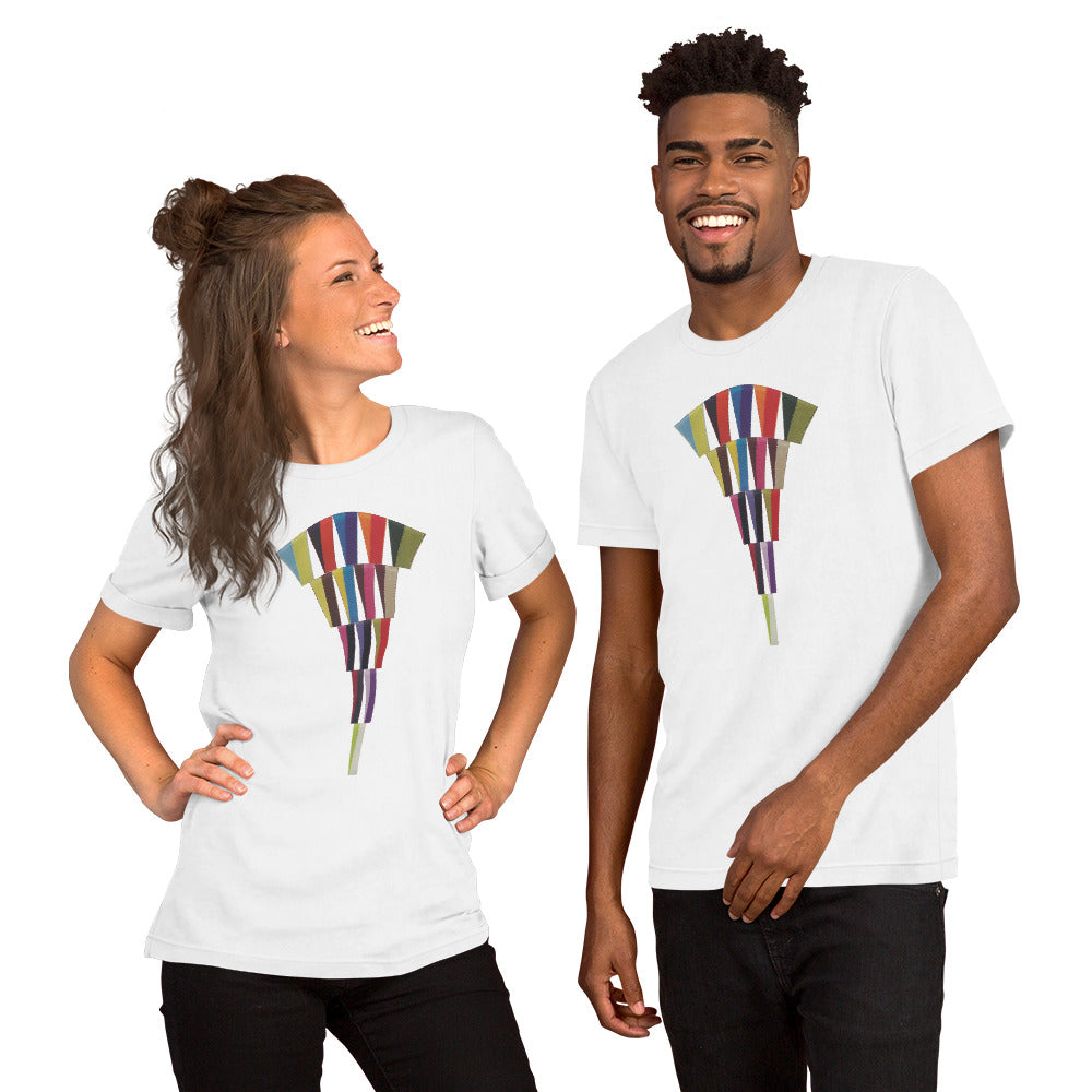 RIBBON CASCADE Short-Sleeve Unisex T-Shirt