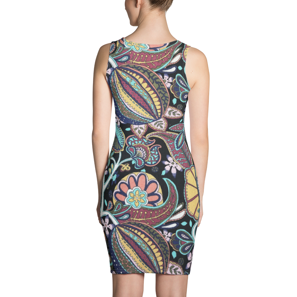NOTHE GARDENS BLACK DRESS
