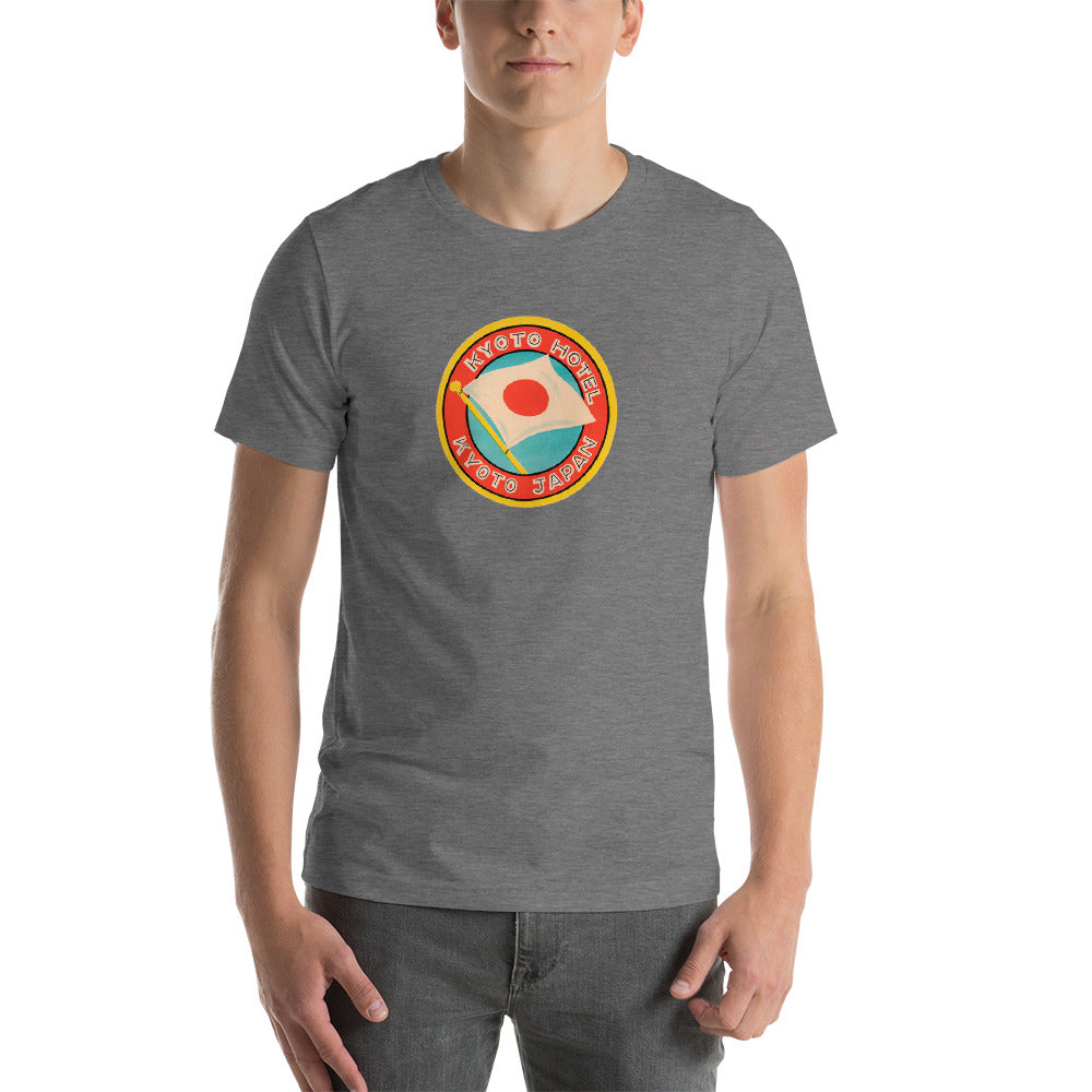 Kyoto Hotel Short-Sleeve Unisex Tee Crew Neck