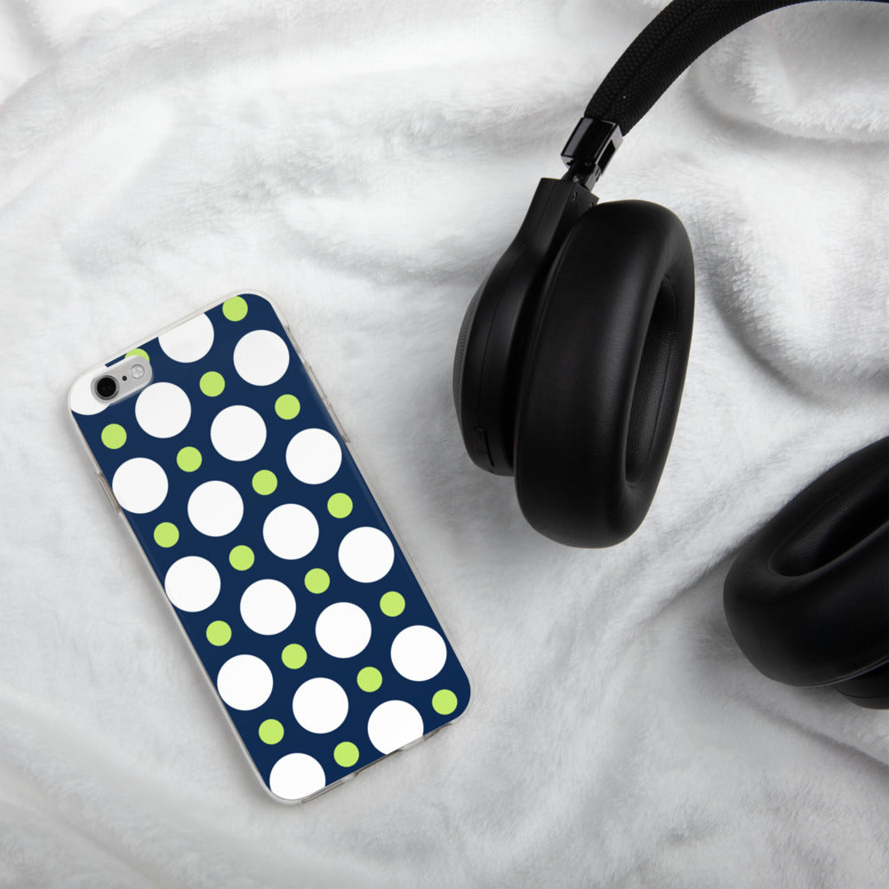 DaDOT .003 iPhone Case Navy/Lime