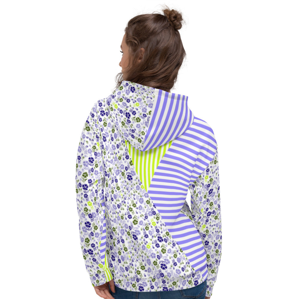 Athens Multi Lavender Unisex Hoodie