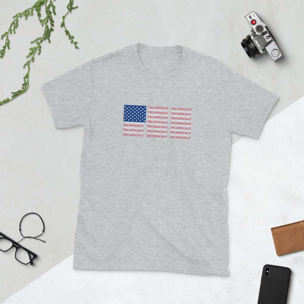 TRUMPOCRAT TEE Short-Sleeve Unisex T-Shirt