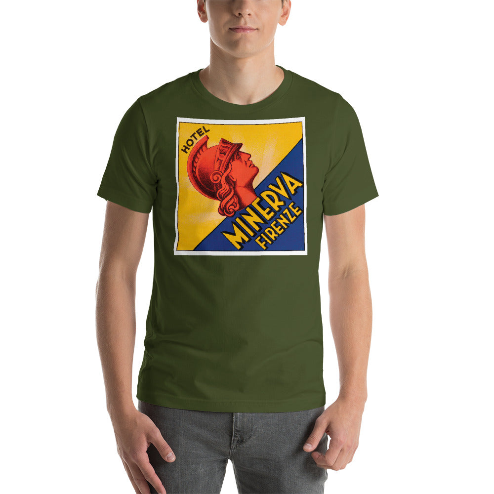 Firenze Short-Sleeve Unisex Tee Crew Neck From Vluxe by Lucky Nahum