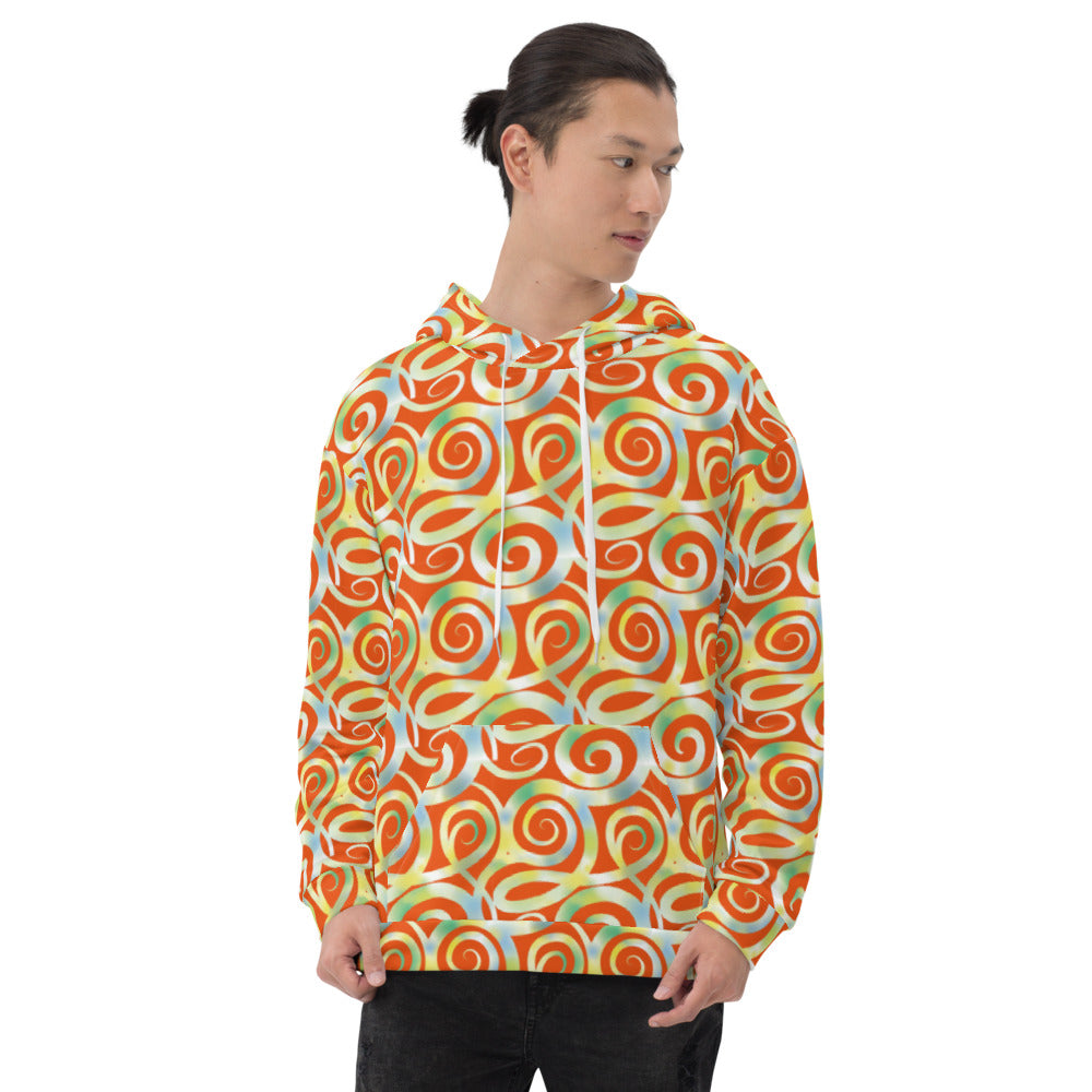 Ribbon Autumn Unisex Hoodie From Vluxe by Lucky Nahum