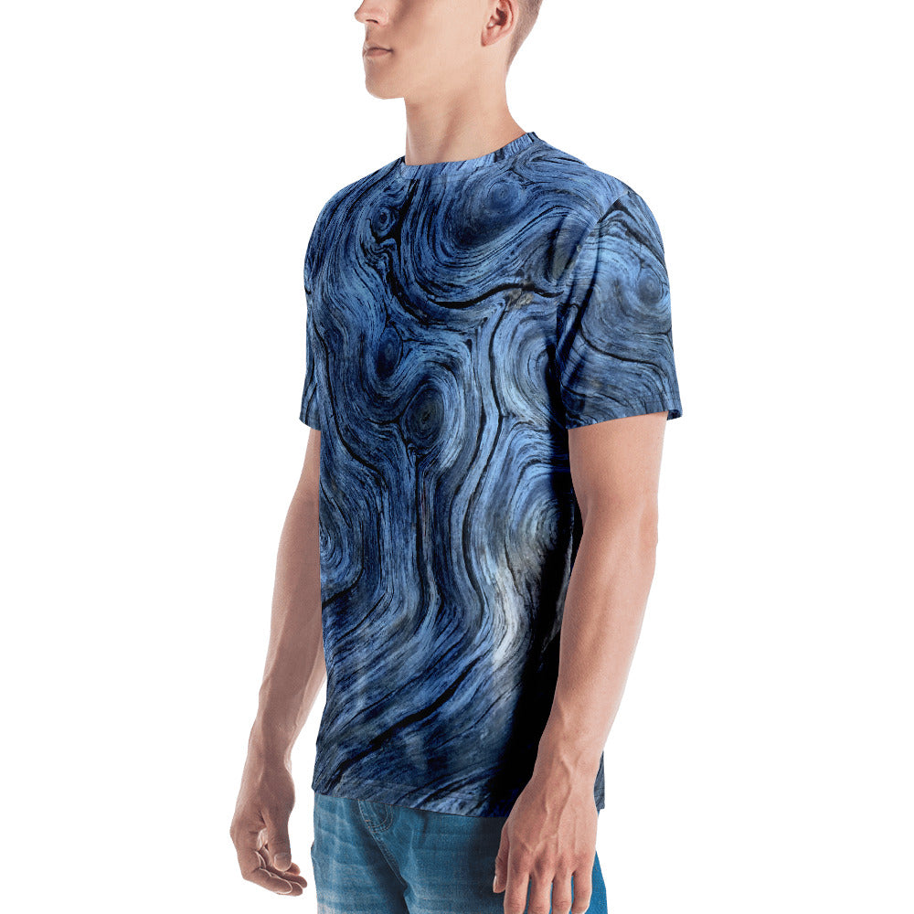 Woody All-Over Print Men's Crew Neck Tee Shirt