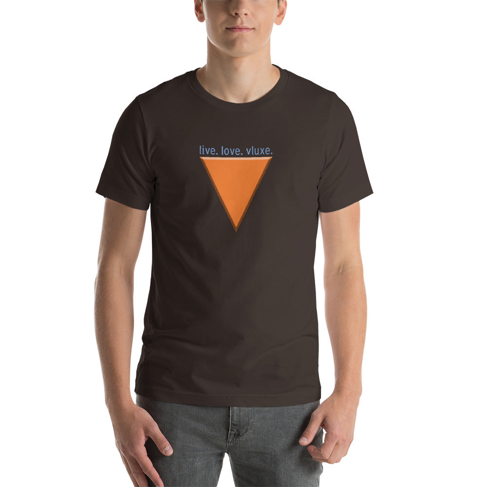 live.love.vluxe Short-Sleeve Unisex Crew Neck Tee