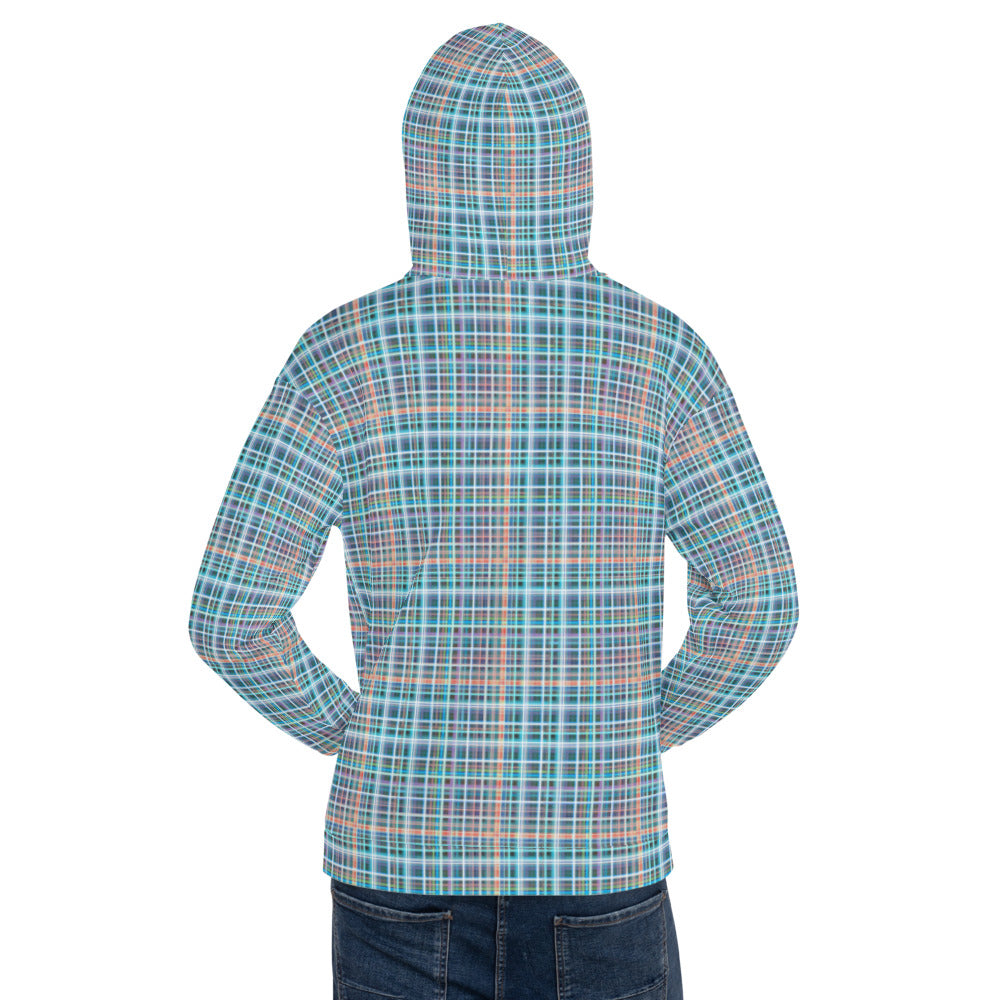 Piazza Novara Teal Unisex Hoodie