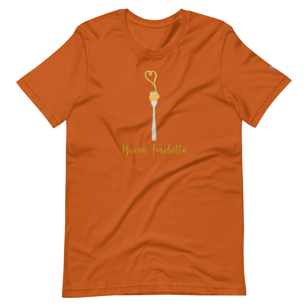 Buona Forchetta Short-Sleeve Unisex T-Shirt from Vluxe by Lucky Nahum