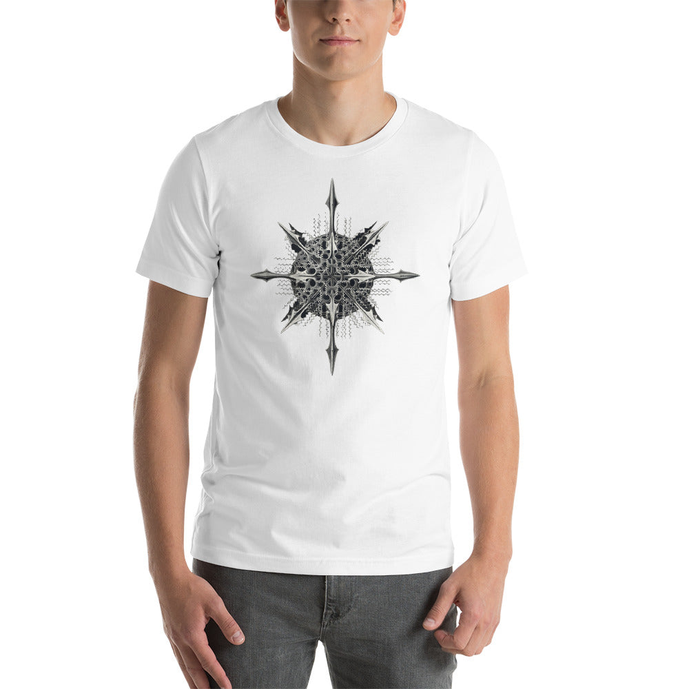 Prague Short-Sleeve Unisex Tee Crew Neck