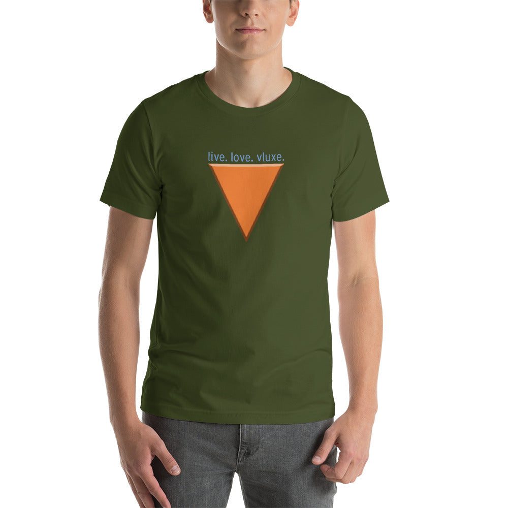 live.love.vluxe Short-Sleeve Unisex Crew Neck Tee