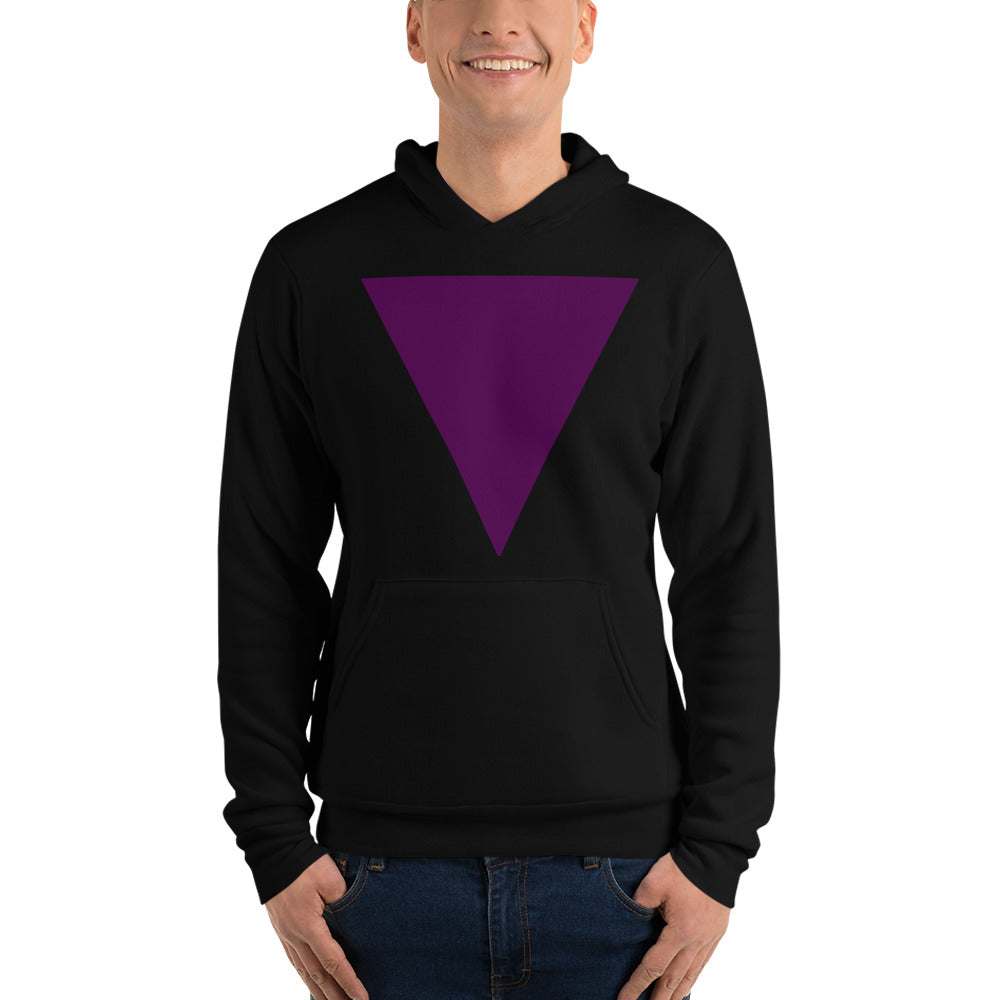 V Hoodie VLK971-Grape Unisex | Always Get Lucky