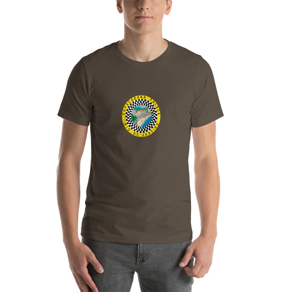 Rio Short-Sleeve Unisex Tee Crew Neck
