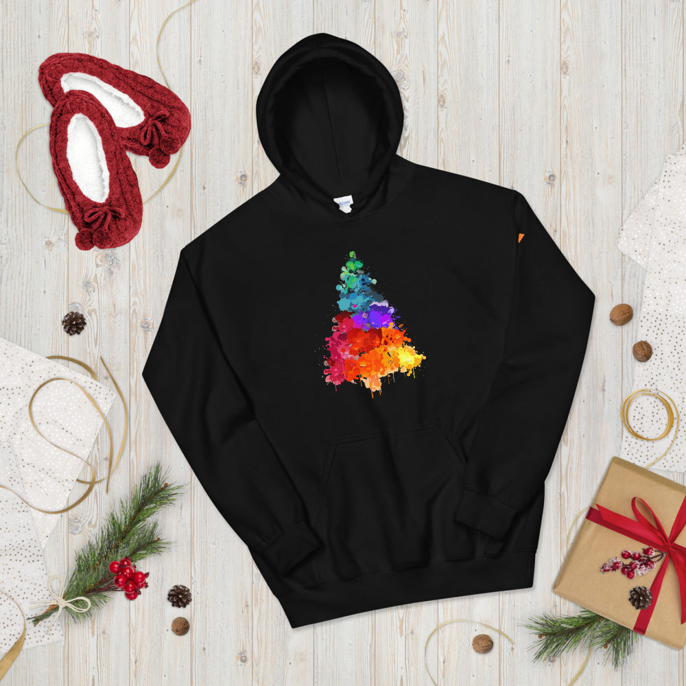 Christmas Tree Unisex Hoodie from Vluxe by Lucky Nahum