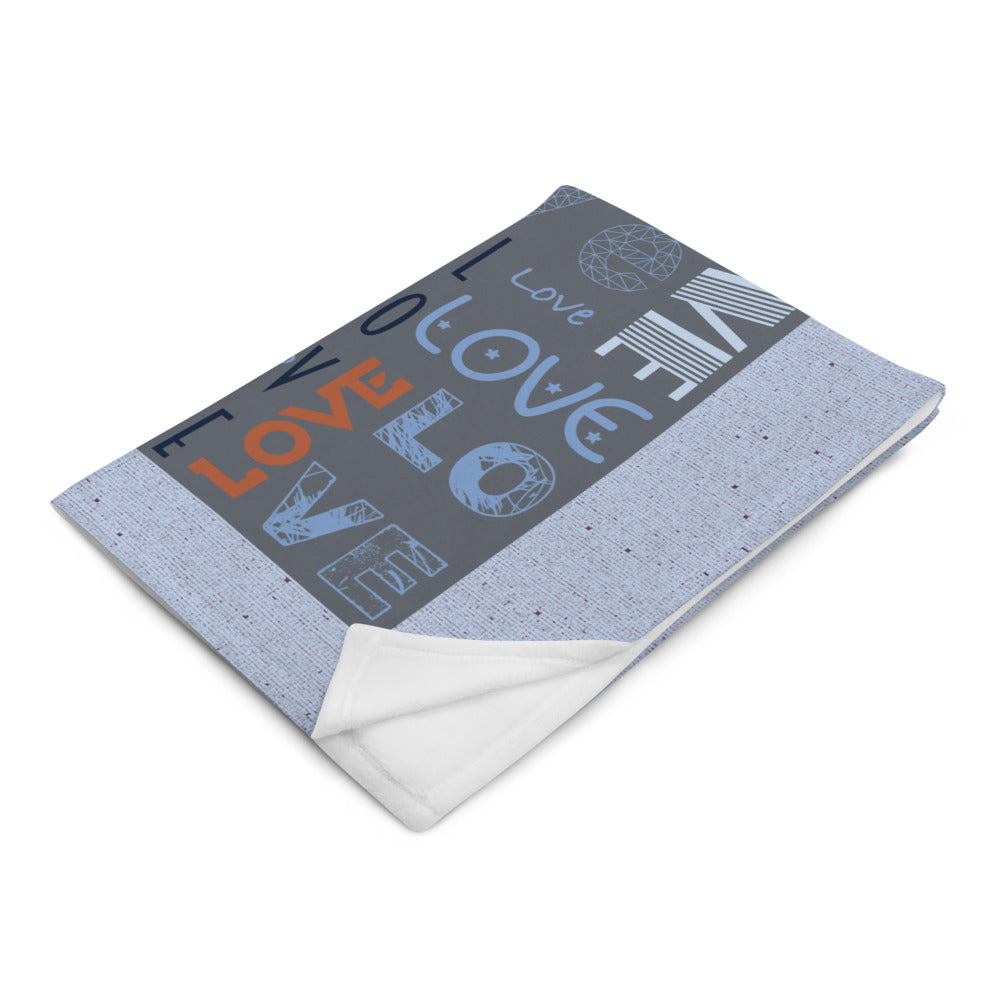 Love Throw Blanket