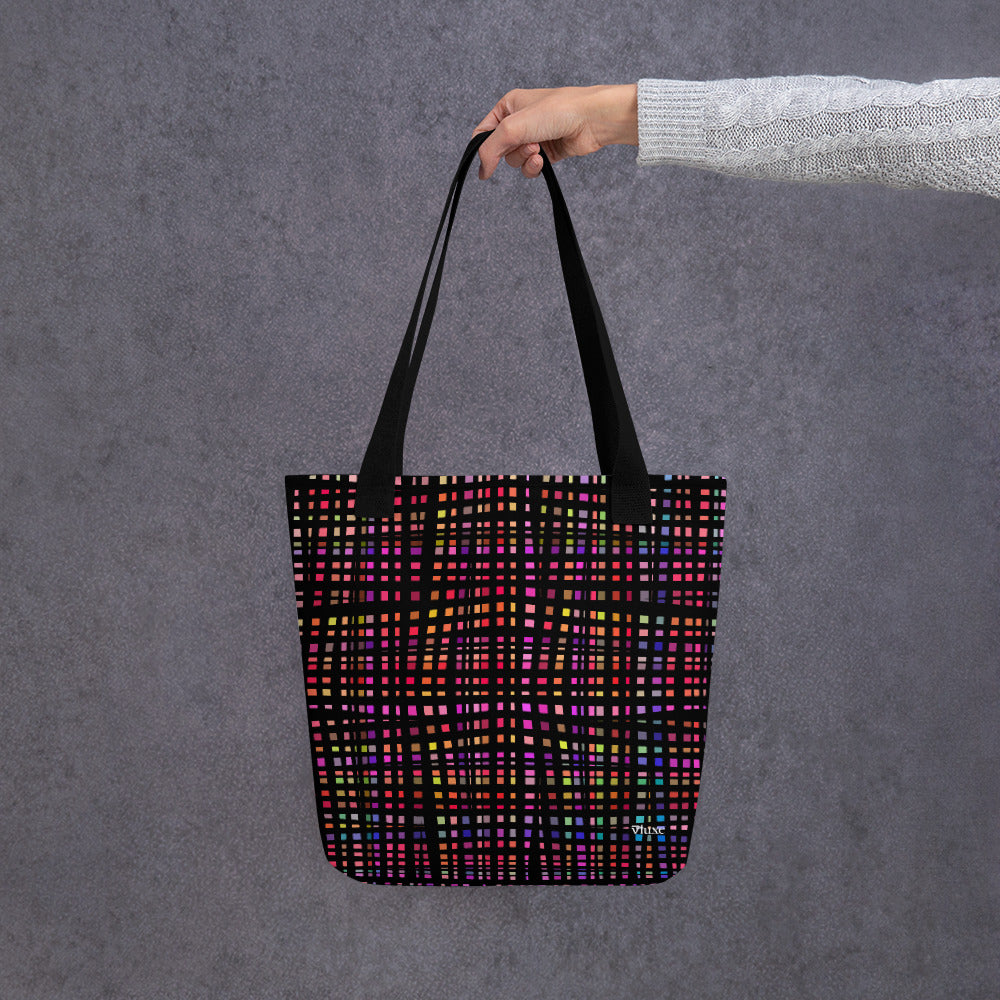 Checked Out Tote Bag from Vluxe by Lucky Nahum
