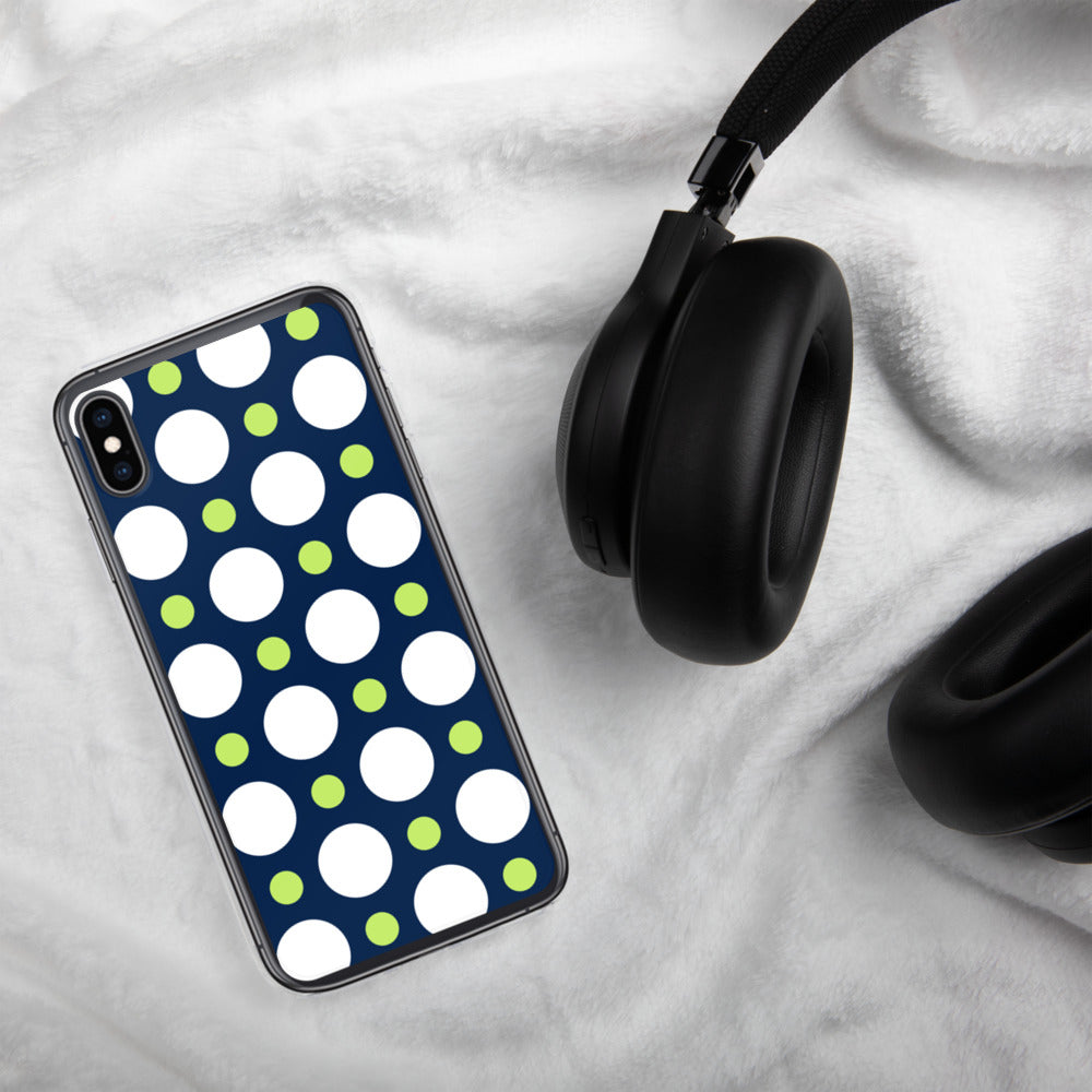 DaDOT .003 iPhone Case Navy/Lime