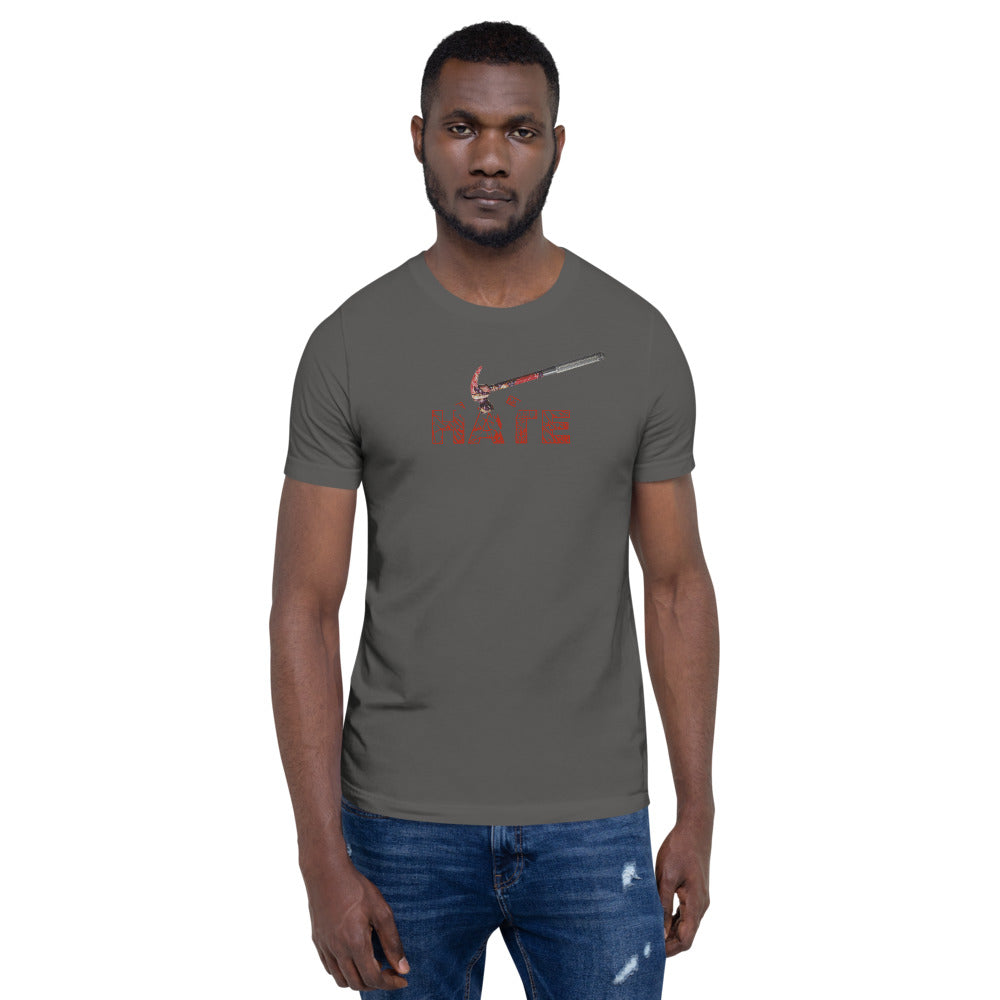 Smash Hate Short-Sleeve Unisex T-Shirt
