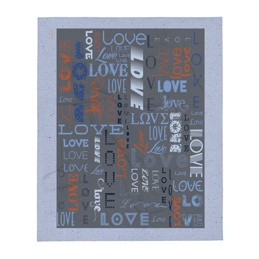 Love Throw Blanket