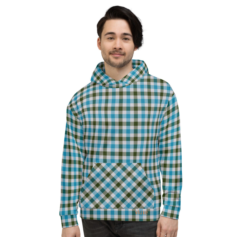 Newport Aqua Olive Unisex Hoodie