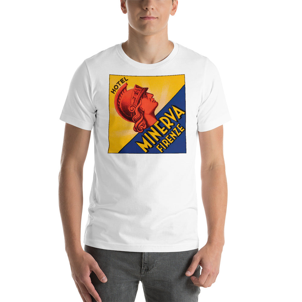 Firenze Short-Sleeve Unisex Tee Crew Neck From Vluxe by Lucky Nahum