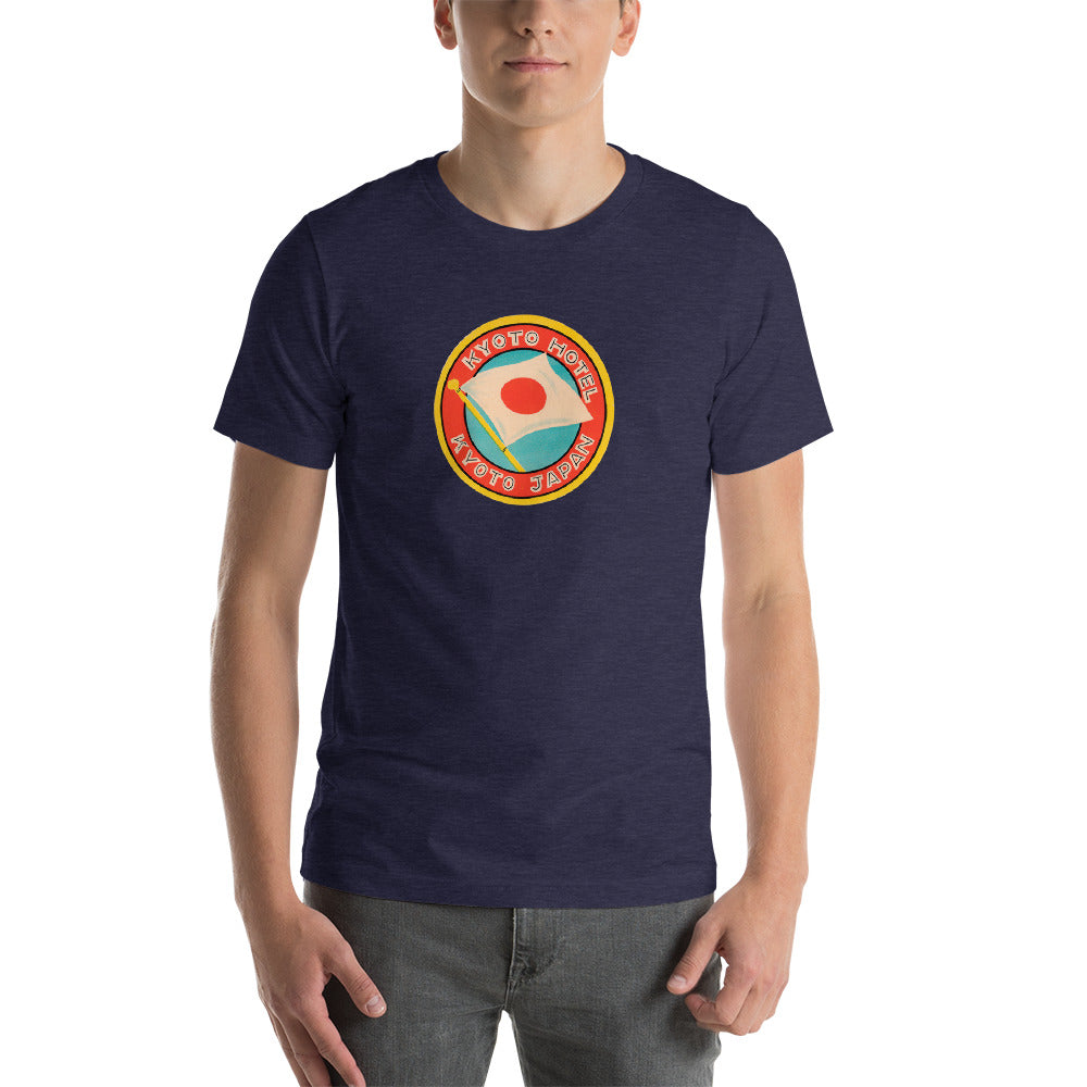 Kyoto Hotel Short-Sleeve Unisex Tee Crew Neck