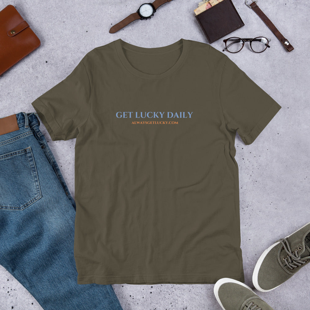 Get Lucky Daily Short-Sleeve Unisex T-Shirt