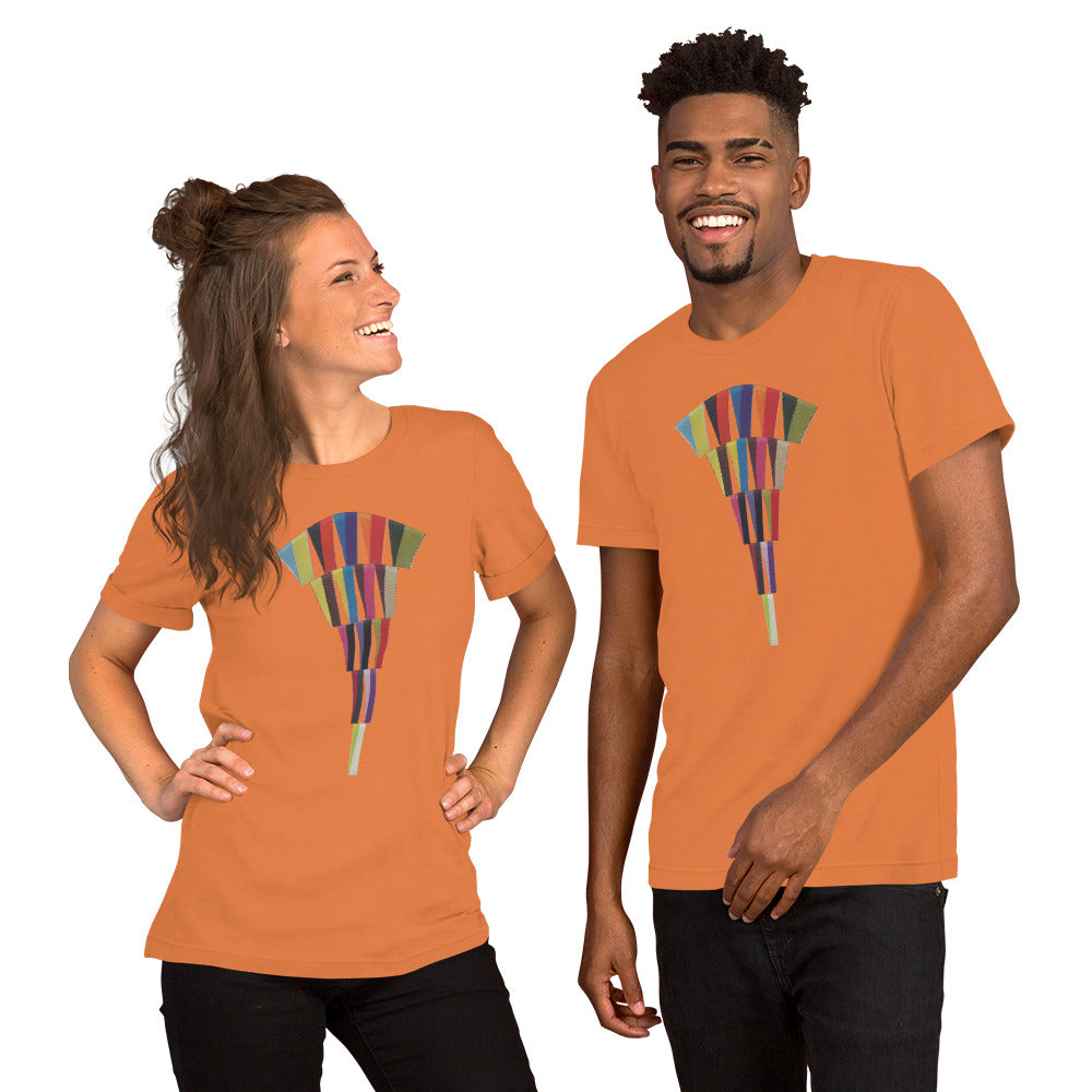 RIBBON CASCADE Short-Sleeve Unisex T-Shirt