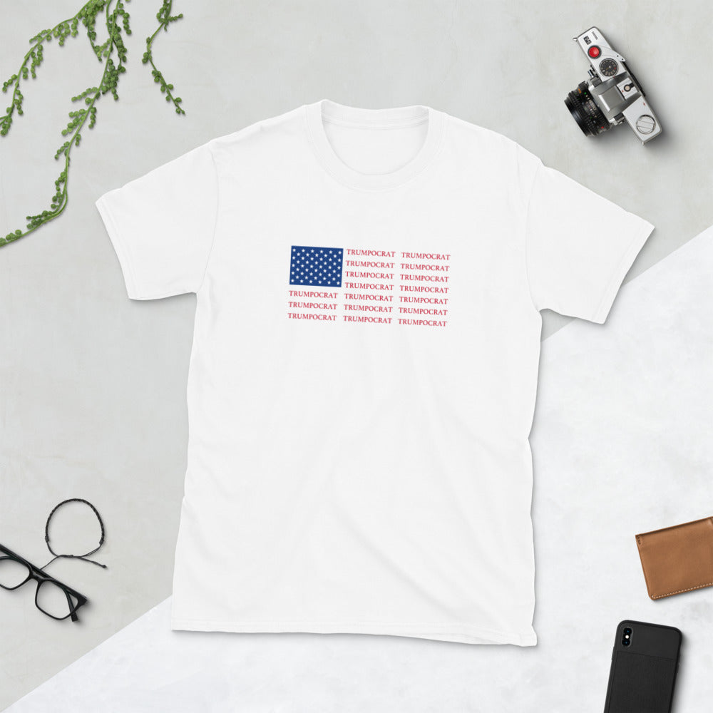 TRUMPOCRAT TEE Short-Sleeve Unisex T-Shirt