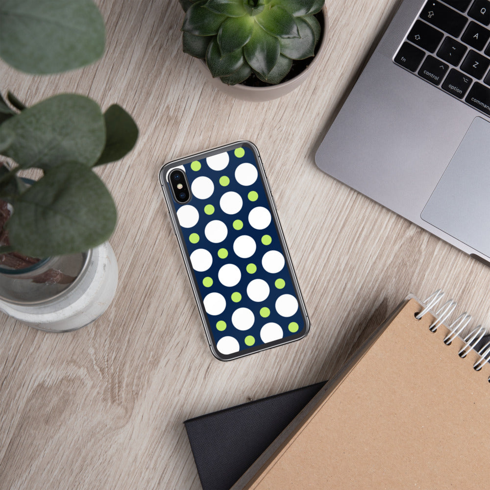 DaDOT .003 iPhone Case Navy/Lime