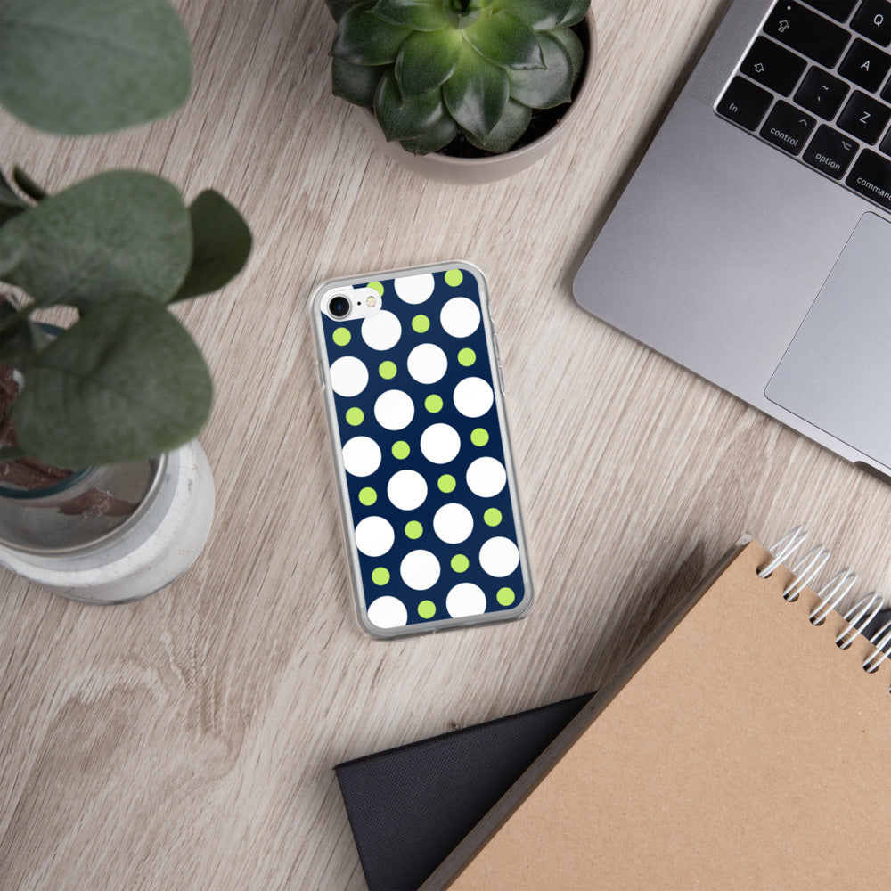 DaDOT .003 iPhone Case Navy/Lime