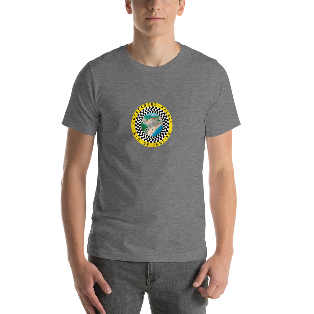 Rio Short-Sleeve Unisex Tee Crew Neck