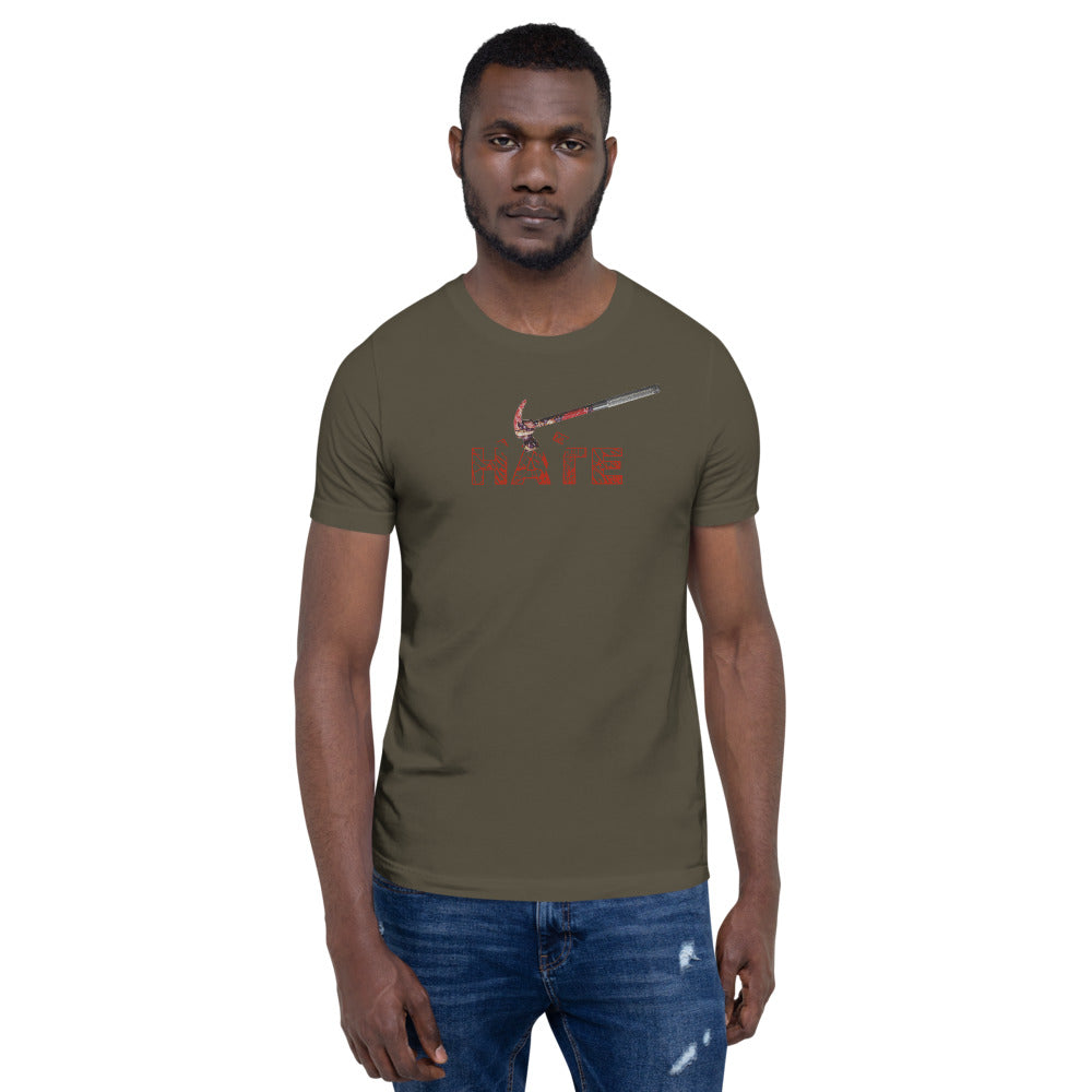 Smash Hate Short-Sleeve Unisex T-Shirt