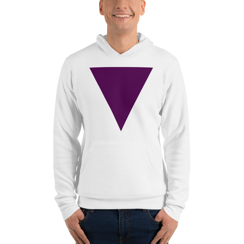 V Hoodie VLK971-Grape Unisex | Always Get Lucky