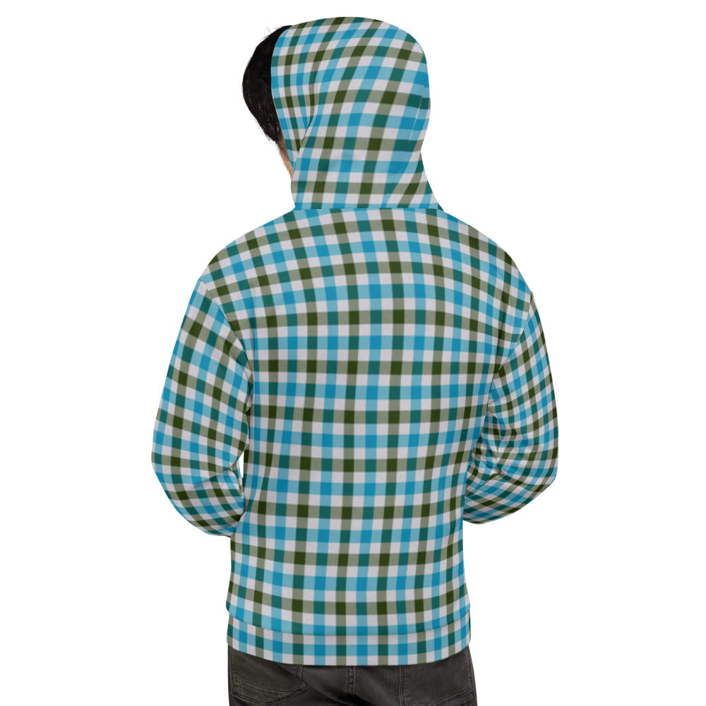 Newport Aqua Olive Unisex Hoodie
